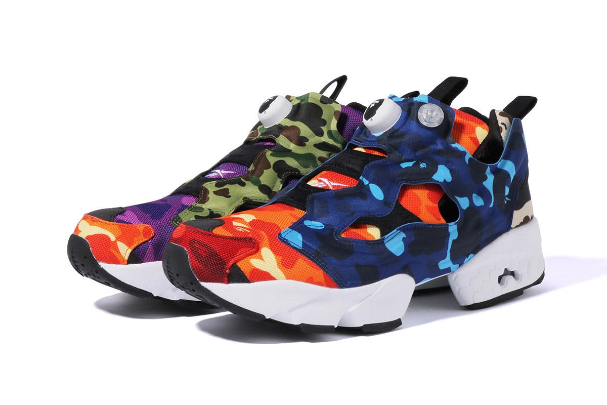 BAPE x Reebok SS22 Collab Collection 